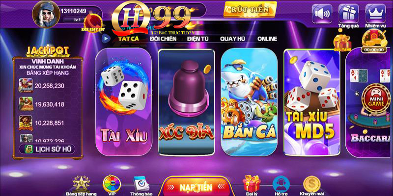 Trò Chơi Casino Trực Tuyến